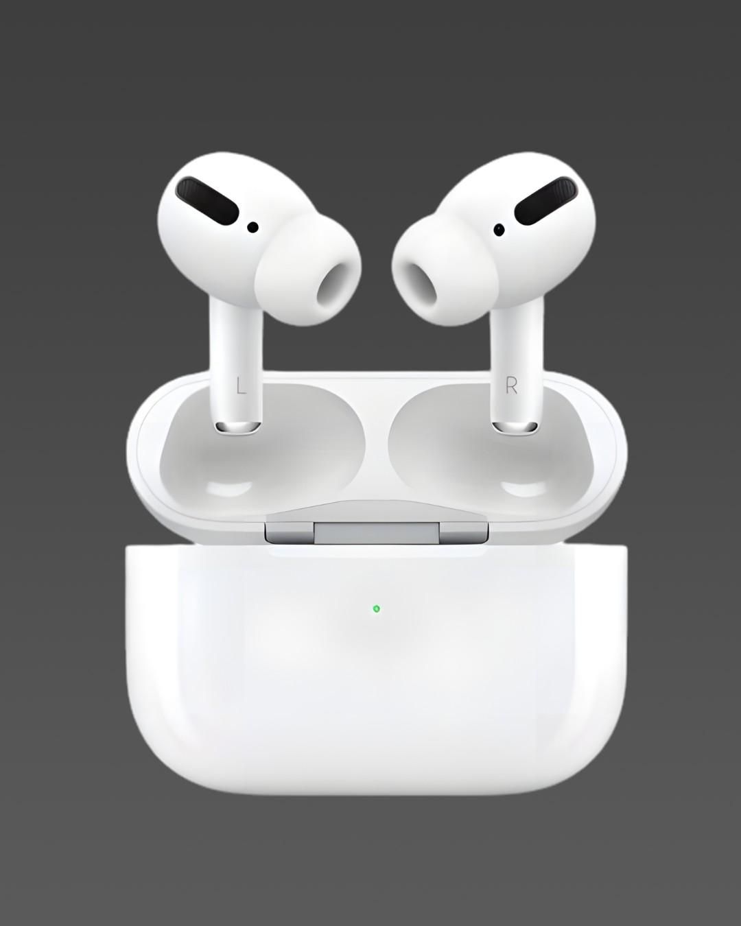 The OG Stuff | AirPods Pro – True Wireless Earbuds with Sensor-Enabled Bluetooth & Wireless Charging Case (White)
