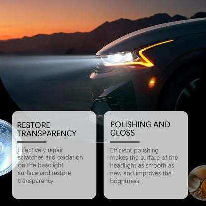 The OG Stuff Headlight Restoration Polishing Paste – 200ml (Pack of 2) | Powerful Headlight Lens Restorer for Crystal Clear Clarity