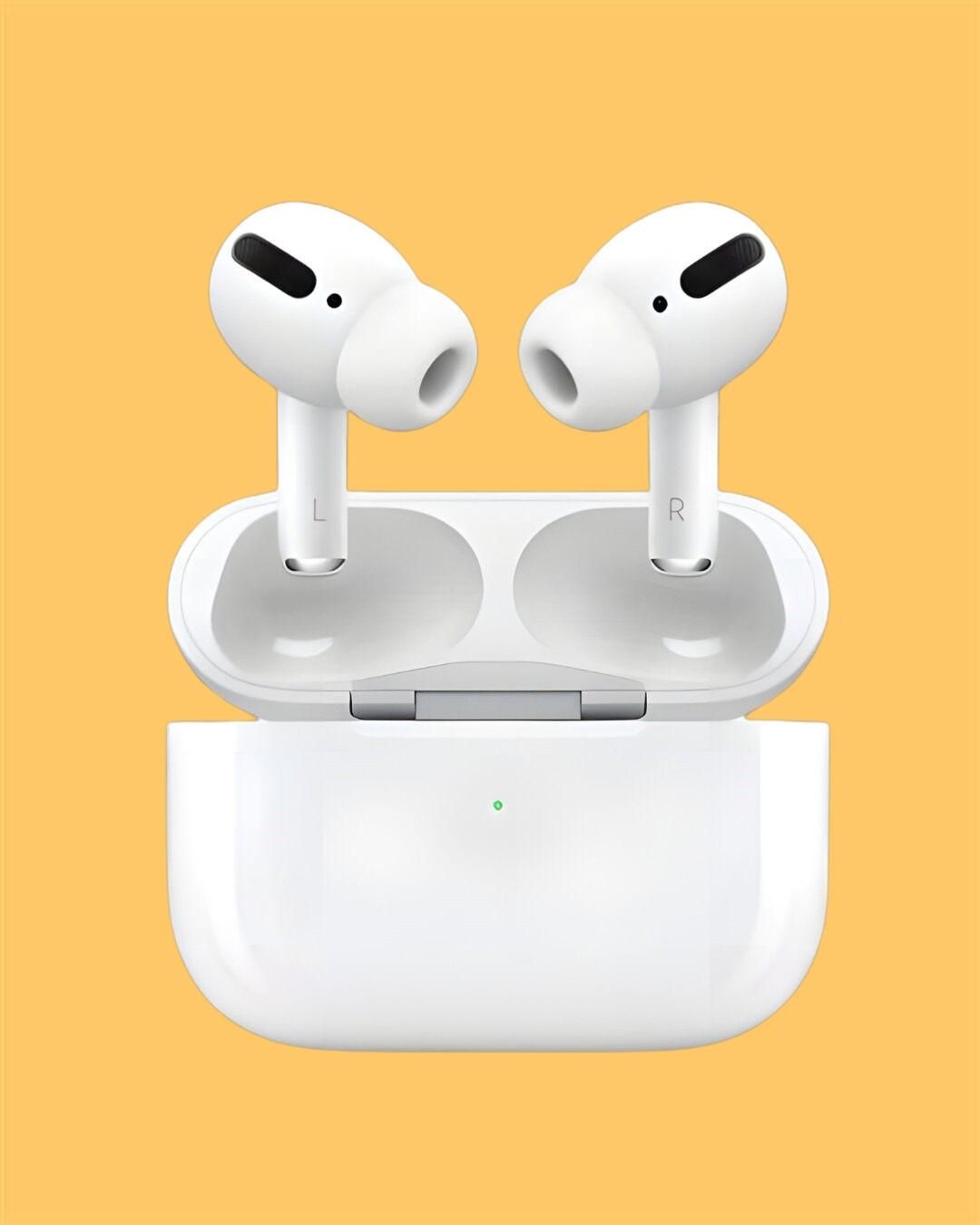 The OG Stuff | AirPods Pro – True Wireless Earbuds with Sensor-Enabled Bluetooth & Wireless Charging Case (White)