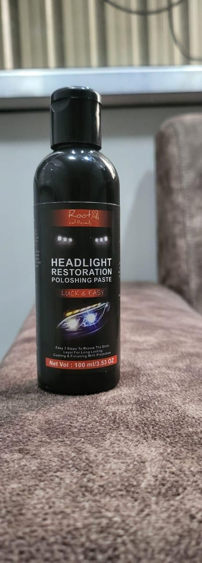 The OG Stuff Headlight Restoration Polishing Paste – 200ml (Pack of 2) | Powerful Headlight Lens Restorer for Crystal Clear Clarity